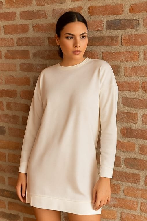 Kristal Kumaş Armalı Tunik: Işıltınızı Yansıtın