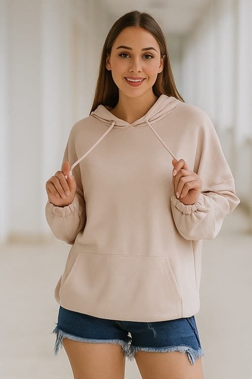 Sade ve Şık: O Kumaş Sweatshirt